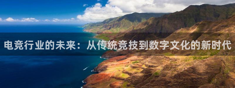 易游电竞：电竞行业的未来：从传统竞技到数字文化的新时代